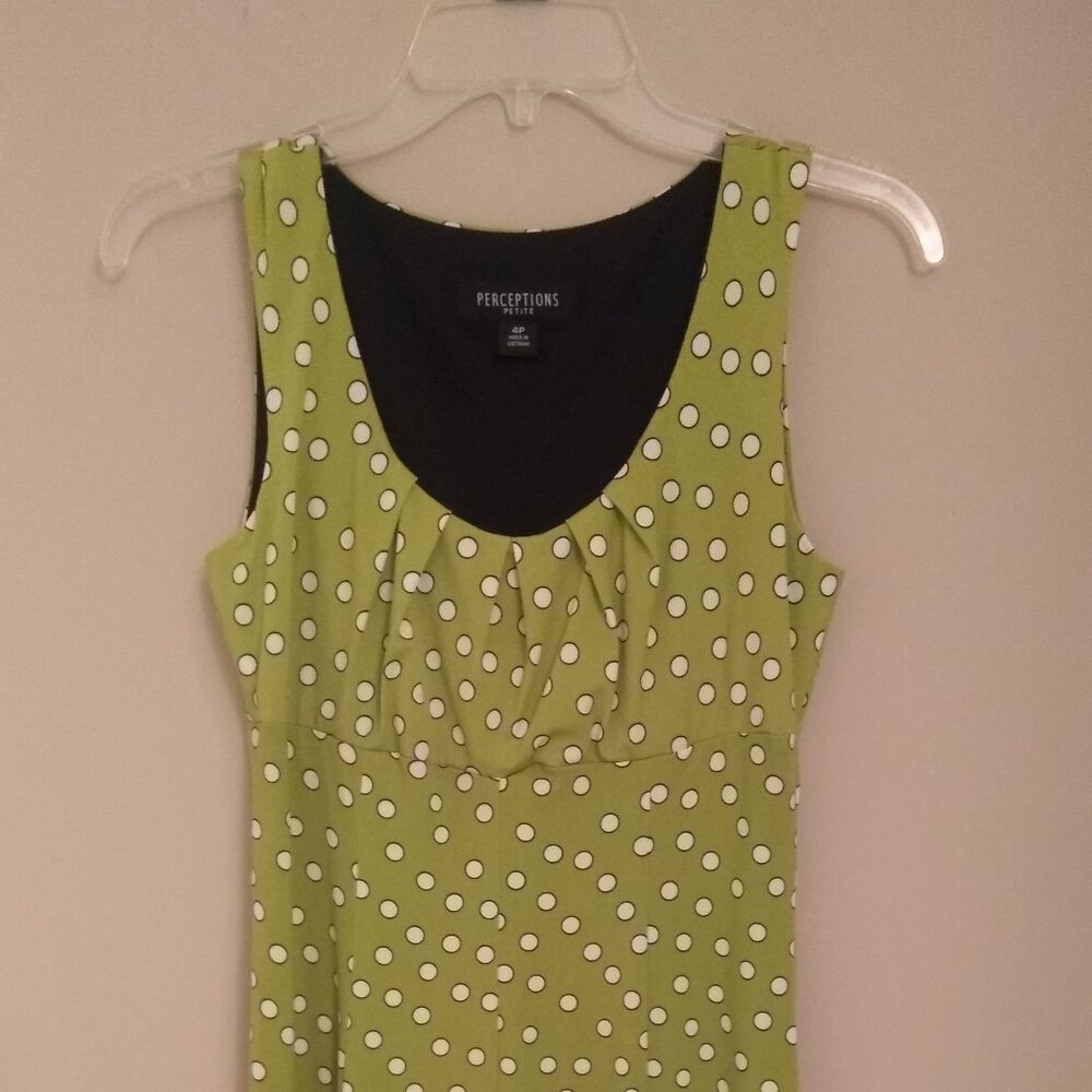 Perceptions Women Dress 4P Petite Polyester/Spandex New without Tag